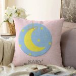 - Sonil-K-4598-Gorsel1 - Realhomes  Realhomes Özel Tasarımlı Dijital Baskılı Çocuk Odası Raşel Kadife Yastık Kırlent Kılıfı Realhomes