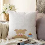 - Sonil-K-4606-Gorsel1 - Realhomes  Realhomes Özel Tasarımlı Dijital Baskılı Çocuk Odası Raşel Kadife Yastık Kırlent Kılıfı Realhomes