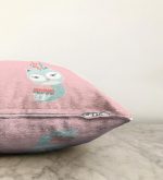 Realhomes Özel Tasarımlı Dijital Baskılı Çocuk Odası Raşel Kadife Yastık Kırlent Kılıfı Realhomes