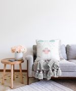 Realhomes Özel Tasarımlı Dijital Baskılı Çocuk Odası Raşel Kadife Yastık Kırlent Kılıfı Realhomes