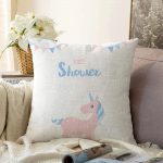 - Sonil-K-4632-Gorsel1 - Realhomes  Realhomes Özel Tasarımlı Dijital Baskılı Çocuk Odası Raşel Kadife Yastık Kırlent Kılıfı Realhomes