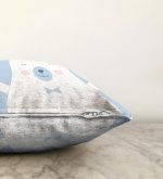 Realhomes Özel Tasarımlı Dijital Baskılı Çocuk Odası Raşel Kadife Yastık Kırlent Kılıfı Realhomes