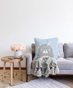 Realhomes Özel Tasarımlı Dijital Baskılı Çocuk Odası Raşel Kadife Yastık Kırlent Kılıfı Realhomes