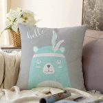 - Sonil-K-4649-Gorsel1 - Realhomes  Realhomes Özel Tasarımlı Dijital Baskılı Çocuk Odası Raşel Kadife Yastık Kırlent Kılıfı Realhomes