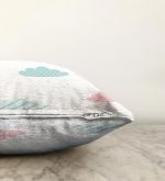 Realhomes Özel Tasarımlı Dijital Baskılı Çocuk Odası Raşel Kadife Yastık Kırlent Kılıfı Realhomes