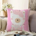 - Sonil-K-4669p-Gorsel1 - Realhomes  Realhomes Özel Tasarımlı Dijital Baskılı Çocuk Odası Raşel Kadife Yastık Kırlent Kılıfı Realhomes