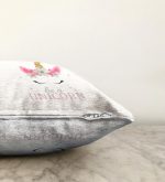 Realhomes Özel Tasarımlı Dijital Baskılı Çocuk Odası Raşel Kadife Yastık Kırlent Kılıfı Realhomes