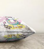 Realhomes Özel Tasarımlı Dijital Baskılı Çocuk Odası Raşel Kadife Yastık Kırlent Kılıfı Realhomes