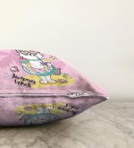 Realhomes Özel Tasarımlı Dijital Baskılı Çocuk Odası Raşel Kadife Yastık Kırlent Kılıfı Realhomes