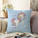 - Sonil-K-4690-Gorsel1 - Realhomes  Realhomes Özel Tasarımlı Dijital Baskılı Çocuk Odası Raşel Kadife Yastık Kırlent Kılıfı Realhomes