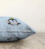 Realhomes Özel Tasarımlı Dijital Baskılı Çocuk Odası Raşel Kadife Yastık Kırlent Kılıfı Realhomes