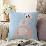 - Sonil-K-4707-Gorsel1 - Realhomes Realhomes Özel Tasarımlı Dijital Baskılı Çocuk Odası Raşel Kadife Yastık Kırlent Kılıfı Realhomes