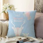 - Sonil-K-4715-Gorsel1 - Realhomes  Realhomes Özel Tasarımlı Dijital Baskılı Çocuk Odası Raşel Kadife Yastık Kırlent Kılıfı Realhomes