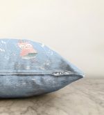 Realhomes Özel Tasarımlı Dijital Baskılı Çocuk Odası Raşel Kadife Yastık Kırlent Kılıfı Realhomes