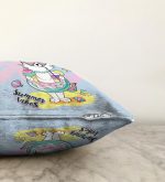 Realhomes Özel Tasarımlı Dijital Baskılı Çocuk Odası Raşel Kadife Yastık Kırlent Kılıfı Realhomes