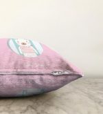 Welcome Baby Shower Temalı Sevimli Ayıcık Çocuk Odası Raşel Kadife Yastık Kırlent Kılıfı Realhomes