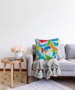 - Sonil-K-4850-Gorsel2 - Realhomes Realhomes Origami Gemiler Dijital Baskılı Modern Raşel Kadife Yastık Kılıfı Realhomes