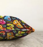 - Sonil-K-4896-Gorsel3 - Realhomes  Realhomes Renkli Sayılar Dijital Baskılı Modern Raşel Kadife Kırlent Kılıfı Realhomes