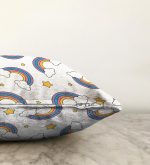 - Sonil-K-4901-Gorsel3 - Realhomes  Realhomes Beyaz Zeminde Unicorn Gökkuşağı Dijital Baskılı Modern Raşel Kadife Kırlent Kılıfı Realhomes