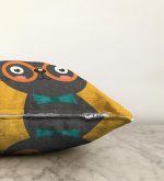 Realhomes Renkli Kedi Dijital Baskılı Modern Raşel Kadife Kırlent Kılıfı Realhomes