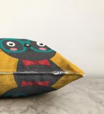 Realhomes Renkli Kedi Dijital Baskılı Modern Raşel Kadife Kırlent Kılıfı Realhomes