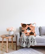 - Sonil-K-4935-Gorsel2 - Realhomes  Realhomes Balkabağı ve Casper Dijital Baskılı Modern Raşel Kadife Yastık Kılıfı Realhomes