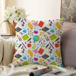 - Sonil-K-4937-Gorsel1 - Realhomes  Realhomes Matematik Gereçli Dijital Baskılı Modern Raşel Kadife Yastık Kılıfı Realhomes