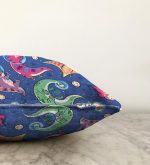 Realhomes Sevimli Dinazorlar Dijital Baskılı Modern Raşel Kadife Yastık Kılıfı Realhomes