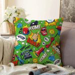 - Sonil-K-4954-Gorsel1 - Realhomes Realhomes Dijital Baskılı Modern Raşel Kadife Kırlent Kılıfı Realhomes