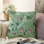 - Sonil-K-4958-Gorsel1 - Realhomes  Realhomes Dijital Baskılı Modern Raşel Kadife Kırlent Kılıfı Realhomes