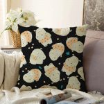 - Sonil-K-4962-Gorsel1 - Realhomes  Realhomes Dijital Baskılı Modern Raşel Kadife Kırlent Kılıfı Realhomes