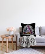 - Sonil-K-5002-Gorsel2 - Realhomes  Üçüncü Göz Motifli Özel Tasarım Dijital Baskılı Raşel Kadife Yastık Kılıfı Realhomes