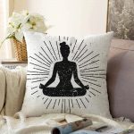 - Sonil-K-5024-Gorsel1 - Realhomes Realhomes Dijital Baskılı Özel Tasarım Dekoratif Modern Raşel Kadife Kırlent Kılıfı Realhomes