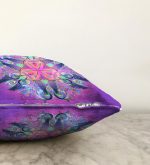 - Sonil-K-5043-Gorsel3 - Realhomes  Gökkuşağı Motifli Renkli Çiçekli Özel Tasarım Raşel Kadife Kırlent Kılıfı Realhomes