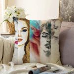 - Sonil-K-5074ilk-Gorsel1 - Realhomes Fashion Womens Dijital Baskılı Raşel Kadife Kırlent Kılıfı Realhomes