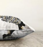 Siyah Beyaz Zenci Kadın Motifli Modern Dekoratif Raşel Kadife Kırlent Kılıfı Realhomes