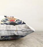 Yelpazali Japan Kadın Motifli Dekoratif Raşel Kadife Yastık Kılıfı Realhomes