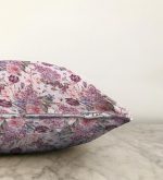 - Sonil-K-5110-Gorsel3 - Realhomes  Pembe Zeminde Çiçekler Özel Tasarım Raşel Kadife Kırlent Kılıfı Realhomes