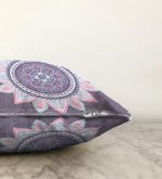 - Sonil-K-5118-Gorsel3 - Realhomes  Gri Zeminde Mandala Dijital Baskılı Modern Raşel Kadife Yastık Kılıfı Realhomes