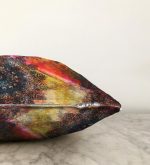 Sulu Boya Temalı Mandala Desenli Modern Raşel Kadife Yastık Kılıfı Realhomes