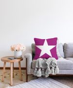 - Sonil-K-514-Gorsel2 - Realhomes  Modern Yıldız Desenli Dijital Baskılı Dekoratif Raşel Kadife Yastık Kırlent Kılıfı Realhomes