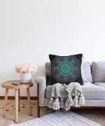 - Sonil-K-5140-Gorsel2 - Realhomes Lacivet Desenli Gold Mandla Motifli Dekoratif Raşel Kadife Yastık Kılıfı Realhomes