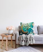 - Sonil-K-5165-Gorsel2 - Realhomes Realhomes Dini Motifli Özel Tasarım Dijital Baskılı Raşel Kadife Kırlent Kılıfı Realhomes