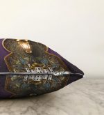 Realhomes Dini Motifli Özel Tasarım Dijital Baskılı Raşel Kadife Kırlent Kılıfı Realhomes