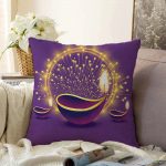 - Sonil-K-5198-Gorsel1 - Realhomes  Realhomes Dini Motifli Özel Tasarım Dijital Baskılı Raşel Kadife Kırlent Kılıfı Realhomes