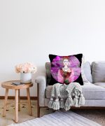 - Sonil-K-5219-Gorsel2 - Realhomes  Siyah Zeminde Renkli Frida Desenli Raşel Kadife Kırlent Kılıfı Realhomes