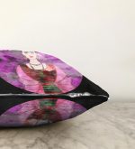 - Sonil-K-5219-Gorsel3 - Realhomes  Siyah Zeminde Renkli Frida Desenli Raşel Kadife Kırlent Kılıfı Realhomes