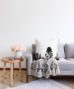 - Sonil-K-5232-Gorsel2 - Realhomes  Realhomes Ağaç Tasarımlı Dekoratif Raşel Kadife Yastık Kılıfı Realhomes