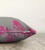 - Sonil-K-5232fusya-Gorsel3 - Realhomes  Realhomes Gri Zeminde Fuşya Ağaç Tasarımlı Dekoratif Raşel Kadife Yastık Kılıfı Realhomes