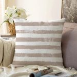 - Sonil-K-5237vizon-Gorsel1 - Realhomes  Siyah Çizgili Motifli Dekoratif Modern Raşel Kadife Yastık Kılıfı Realhomes